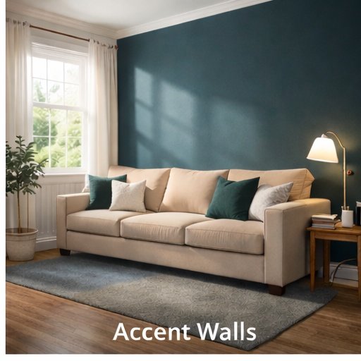 Accent wall example